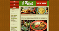 Desktop Screenshot of elcazadorva.com